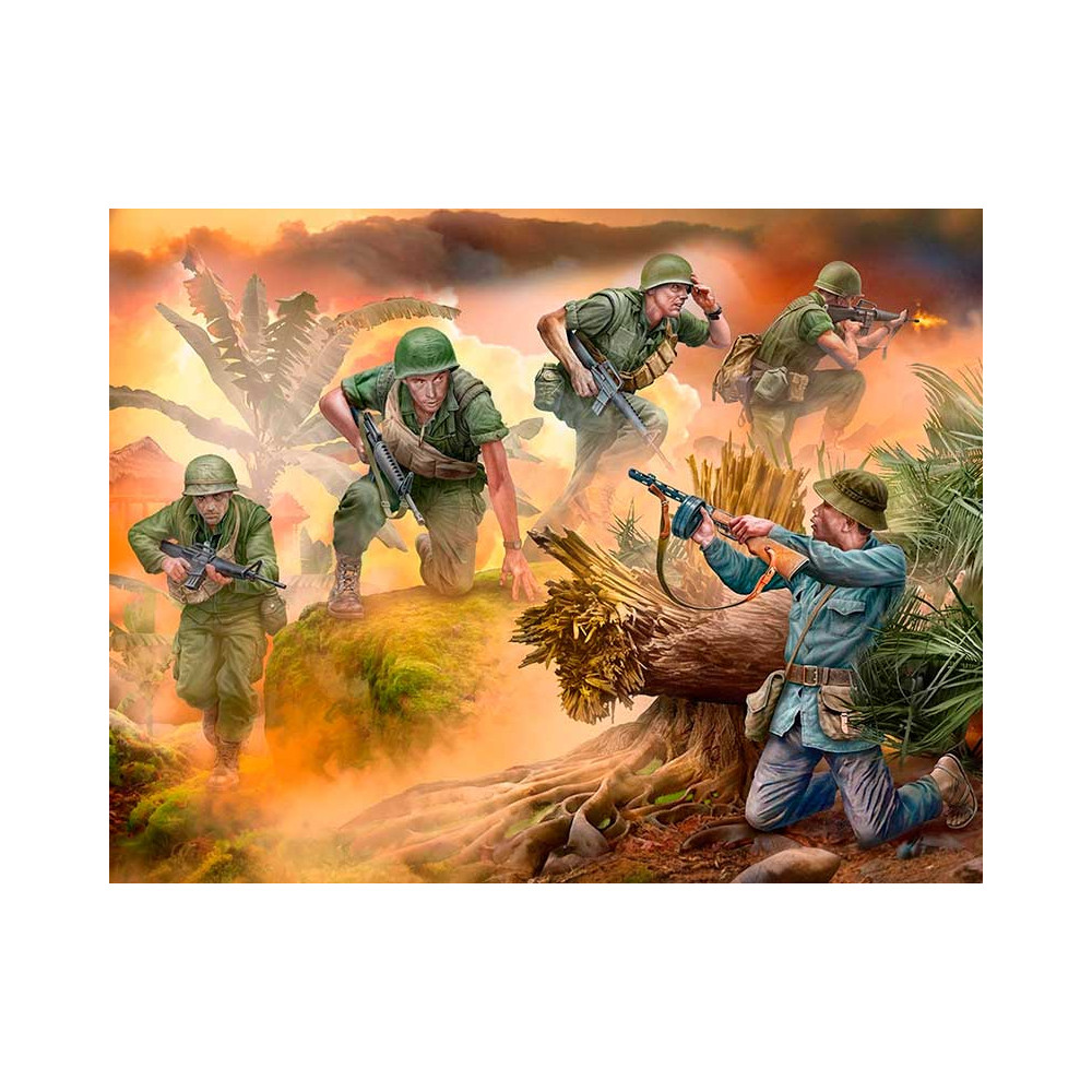 "SHOOTOUT!" Vietnam 1/35 MasterBox