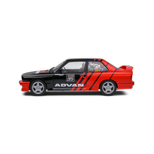BMW E30 M3 ADVAN DRIFT TEAM NOIR 1/18 SOLIDO
