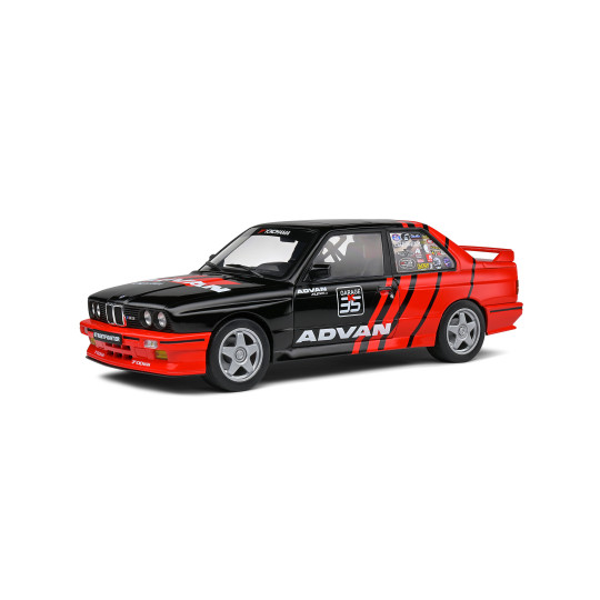 BMW E30 M3 ADVAN DRIFT TEAM NOIR 1/18 SOLIDO