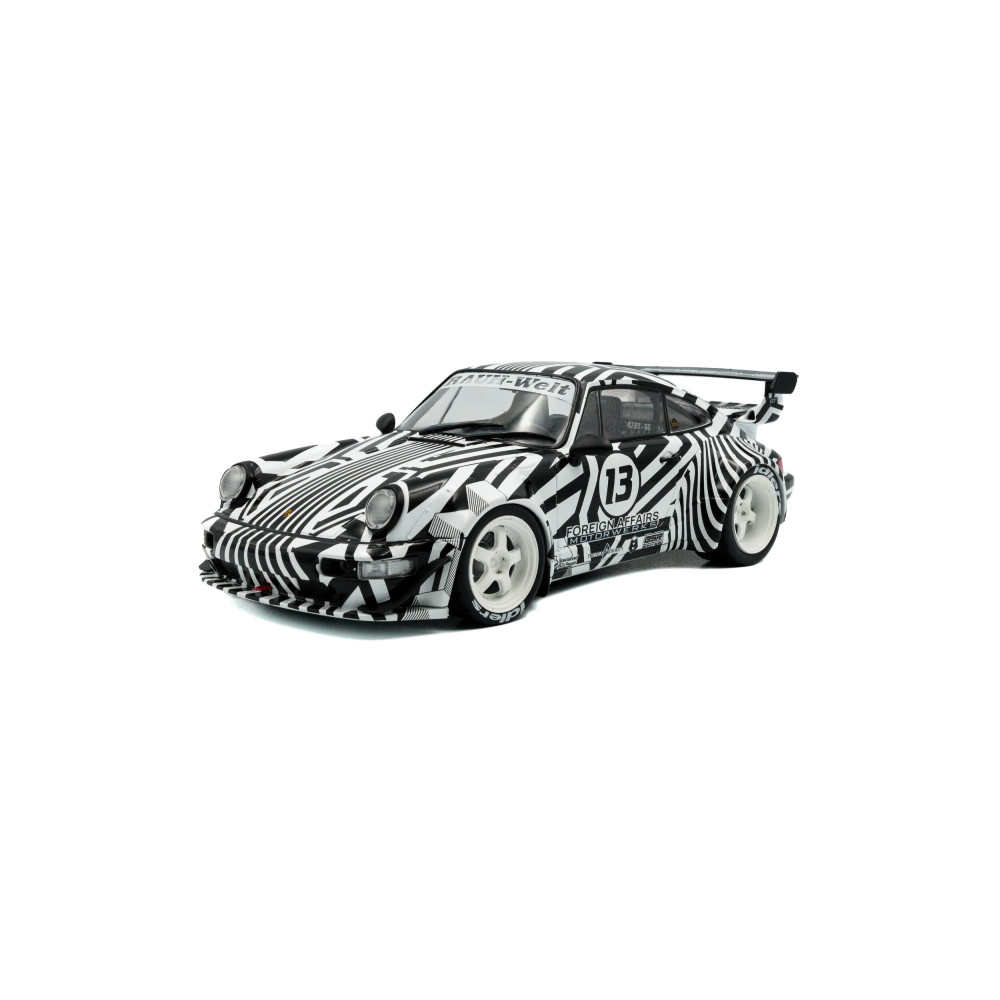PORSCHE RWB BODYKIT the Zebra camouflage 2022 1/18 SOLIDO