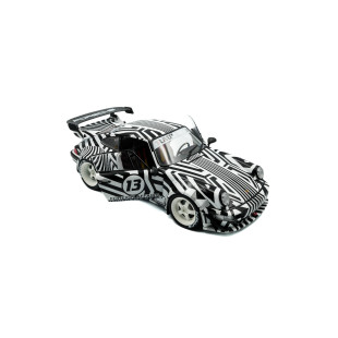 PORSCHE RWB BODYKIT the Zebra camouflage 2022 1/18 SOLIDO