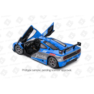 MCLAREN F1 GTR short tail blue n°50 24h du Mans 95 SOLIDO 1/18