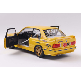 BMW E30 M3 GR jaune Pons/Deniz Rally Asturies  1/18 SOLIDO