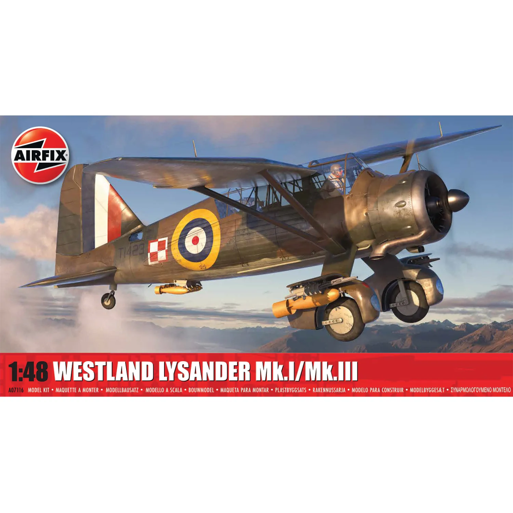 Westland LYSANDER Mk.1 Mk.III maquette 1/48 AIRFIX