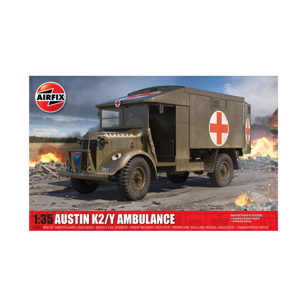 Camion Ambulance WW2 Austin K2/Y maquette 1/35 AIRFIX