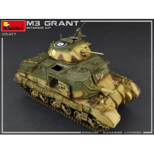 Char tank US UK WW2 Grant Mk.1 maquette 1/35 MINIART