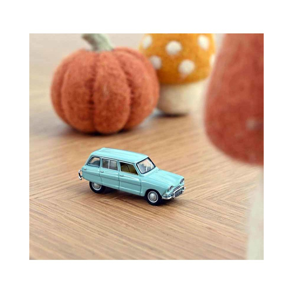 Citroën Ami 6 Break 1969 - Cristal Blue 1/87 NOREV