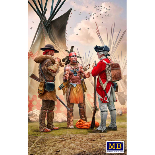 Indian Wars Fair Exchange maquette  1/35 MasterBox