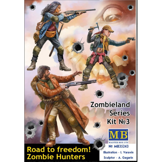 Road to freedom chasseurs de zombies 1/35 MasterBox