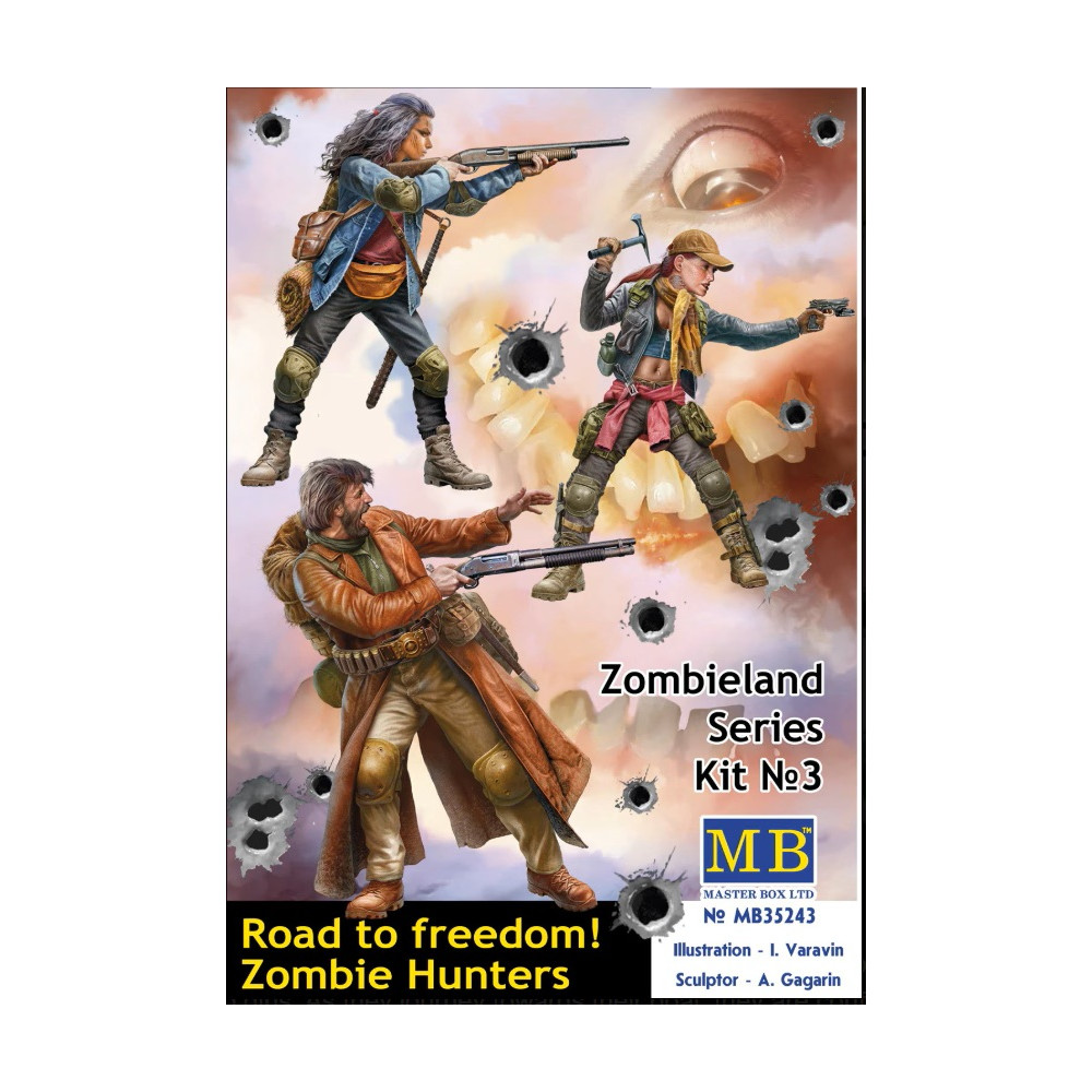 Road to freedom chasseurs de zombies 1/35 MasterBox