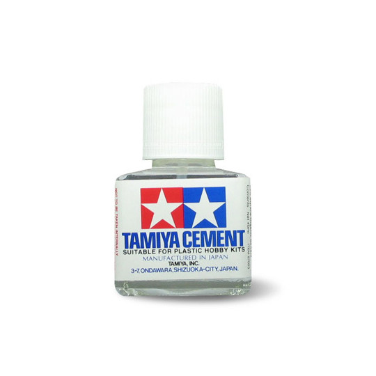 Colle liquide 40ml à pinceau TAMIYA