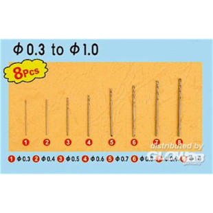 Boîte 8 forêts (0,3-1mm) TRUMPETER