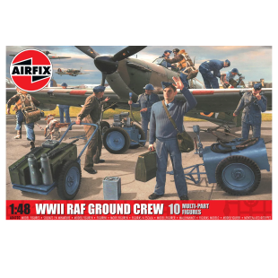 Pilote & mécaniciens RAF WW2 maquette 1/48 AIRFIX