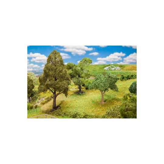 3 Abres assortis 1/87 HO FALLER Prémium
