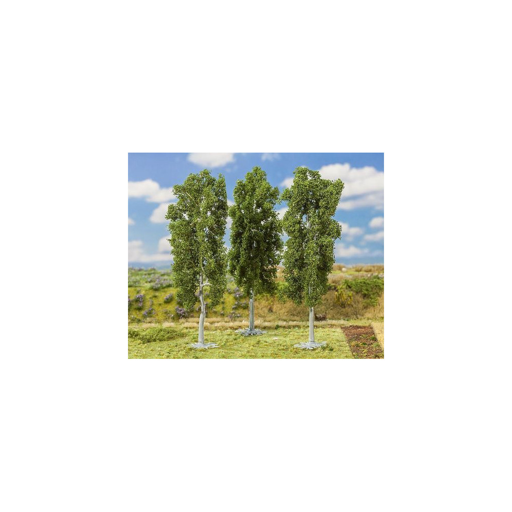 Chênes colonnaires (3 pièces) 1/87 HO FALLER
