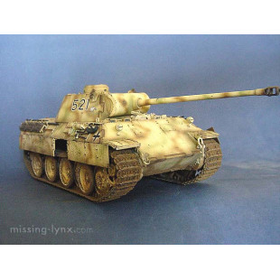 Char WW2 Panther Ausf.D maquette 1/35 DRAGON