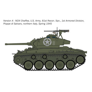 Char M24 Chaffee 1/35 ITALERI