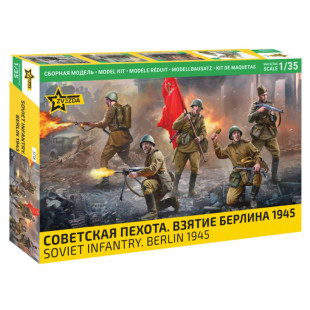 Infanterie soviétique Berlin 1/35 ZVEZDA