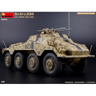 Camion char Sd.Kfz 234/4 8X8 & MG 151 maquette 1/35 MINIART