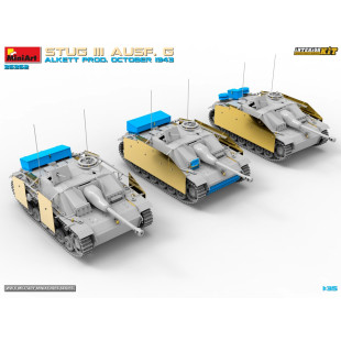 Char tank STUG III Ausf.G WW2 maquette 1/35 MINIART