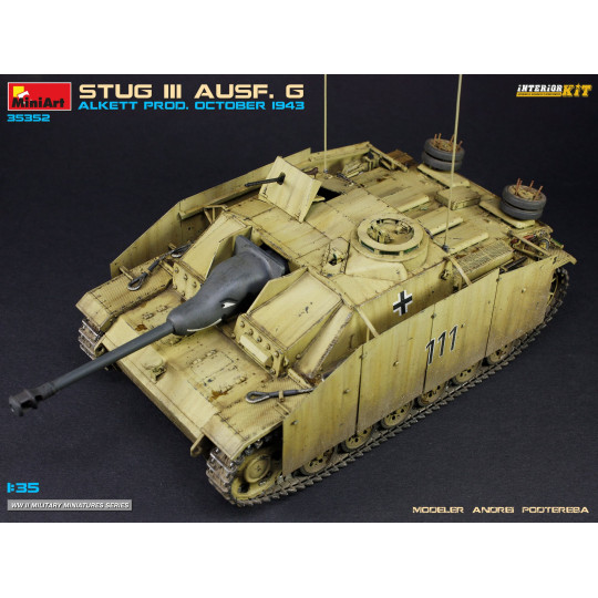 Char tank STUG III Ausf.G WW2 maquette 1/35 MINIART