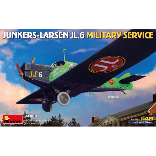 Junkers-Larsen JL.6 Military Service maquette 1/48 MINIART