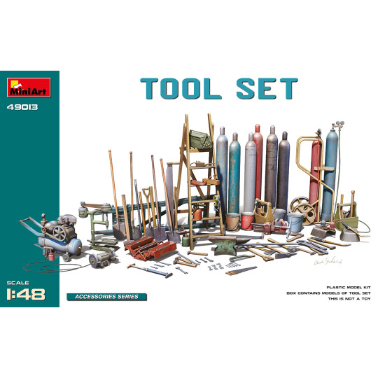Atelier Outillage Workshop Tool set WW2 1/48 MINIART
