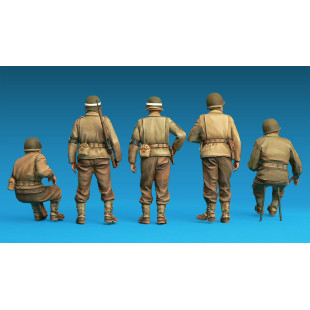 Equipage Jeep & MP US WW2 maquette 1/35 MINIART