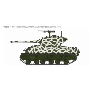 Char  M4A3 SHERMAN "WET"1/35 ITALERI