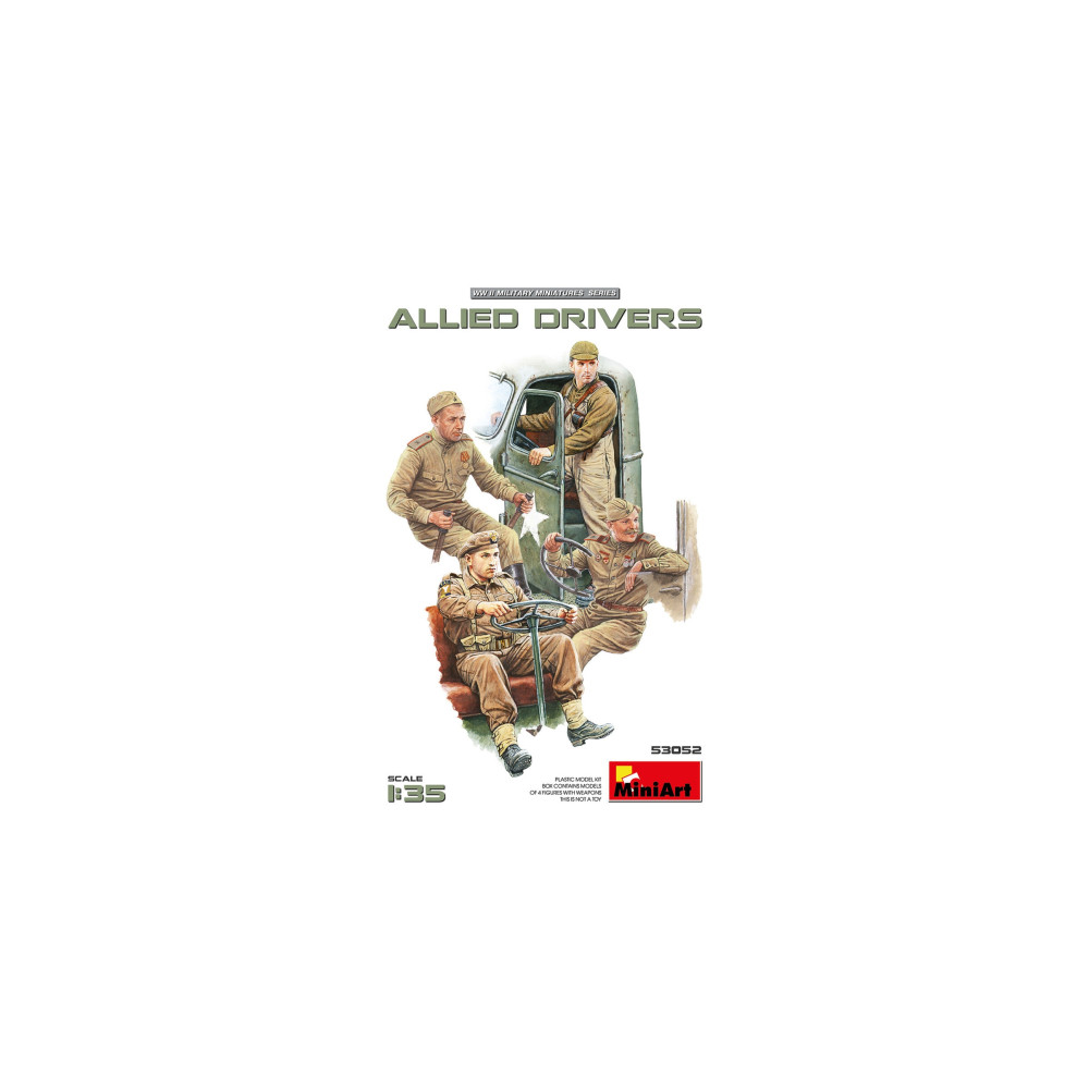 Conducteurs alliés 1/35 MINIART