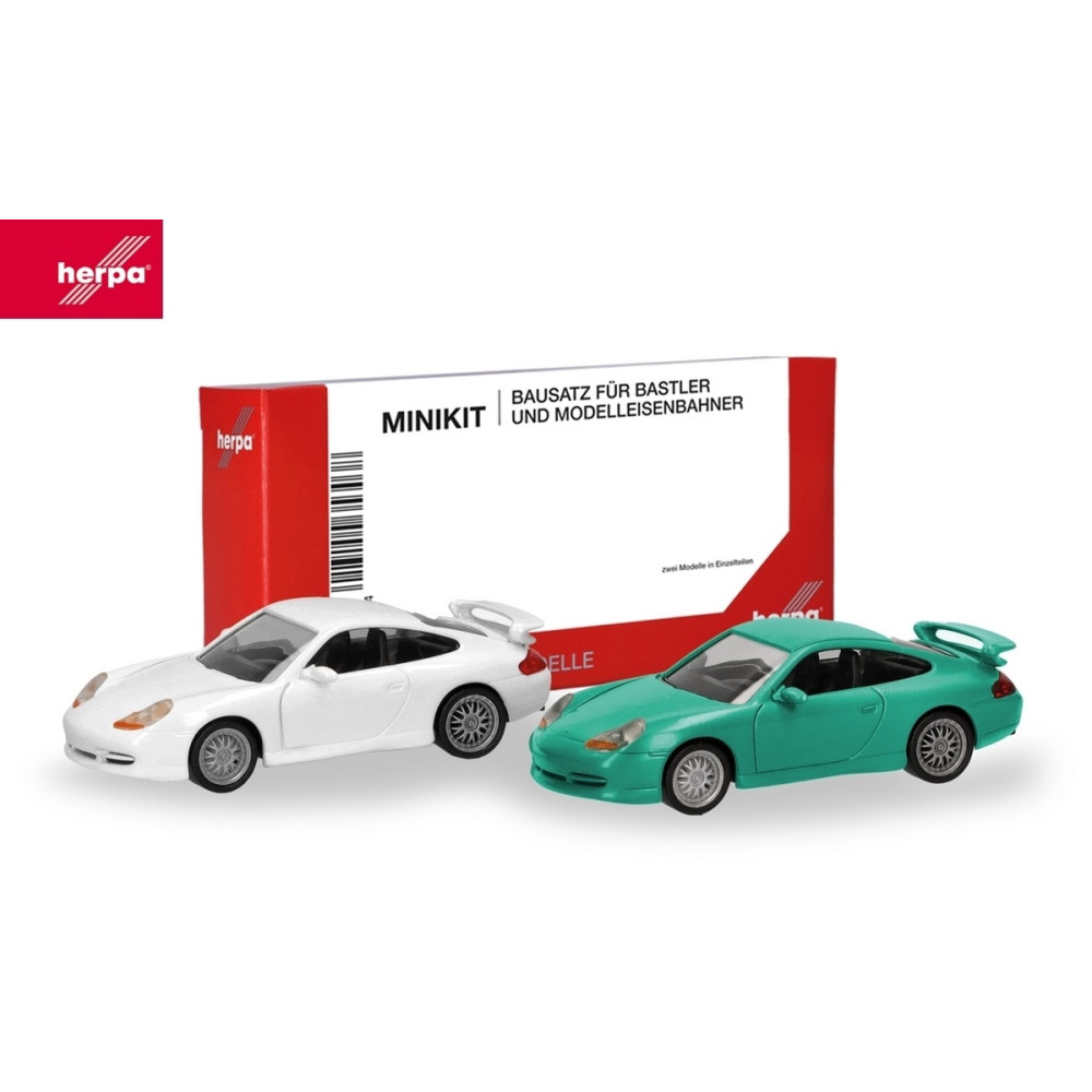 PORSCHE 911 GT3 (2 pièces) Mini kit 1/87 HERPA
