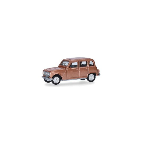 RENAULT 4 L beige métalisé 1/87 HERPA
