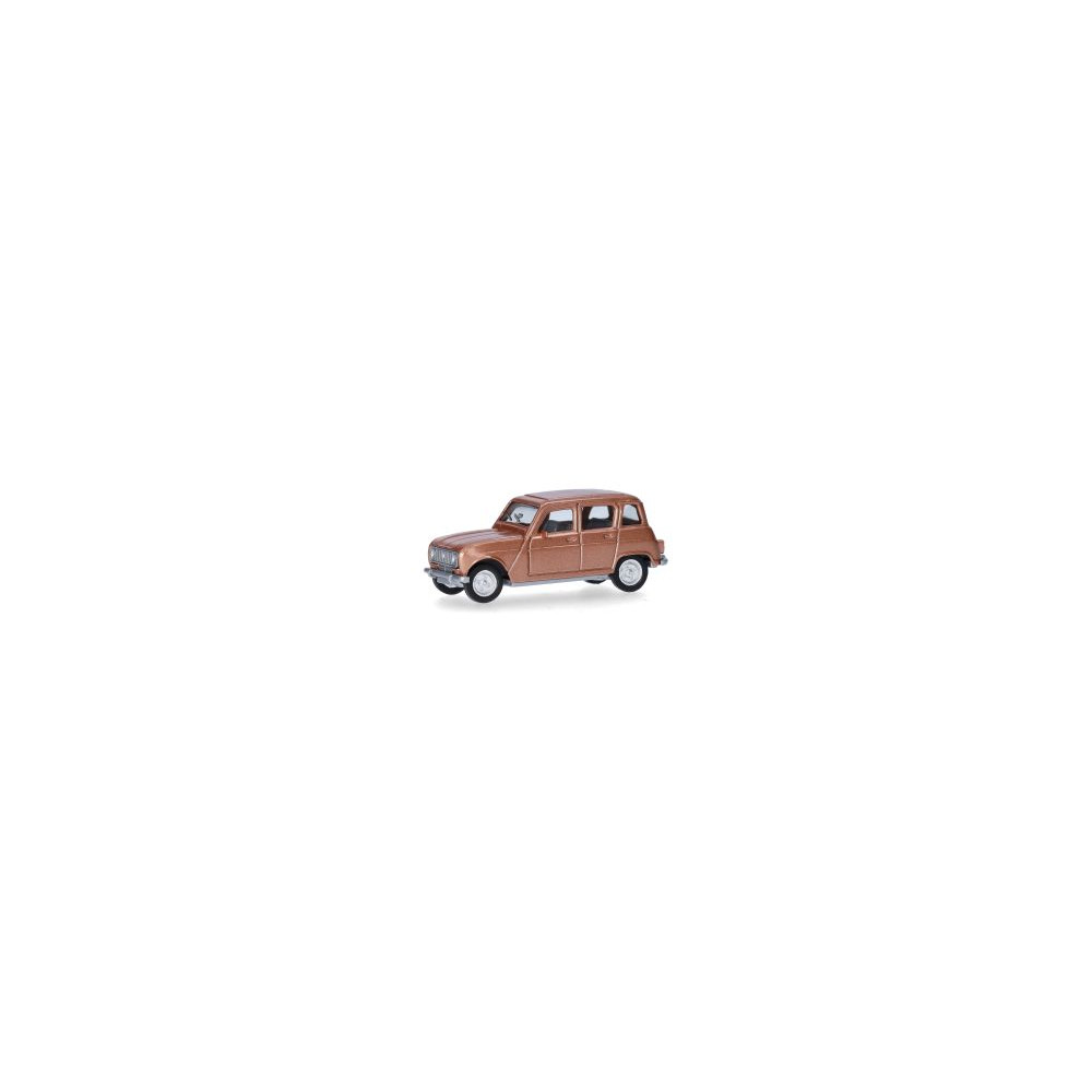 RENAULT 4 L beige métalisé 1/87 HERPA