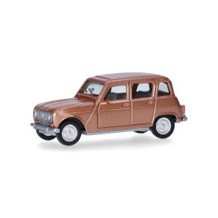 RENAULT 4 L beige métalisé 1/87 HERPA