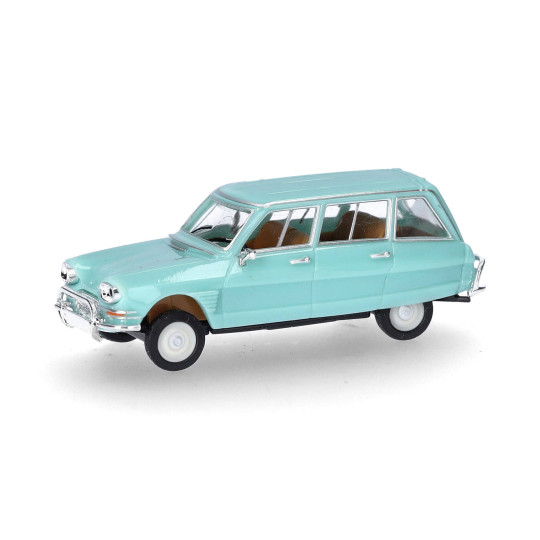CITROEN Ami 6 break bleu pastel 1/87 HERPA