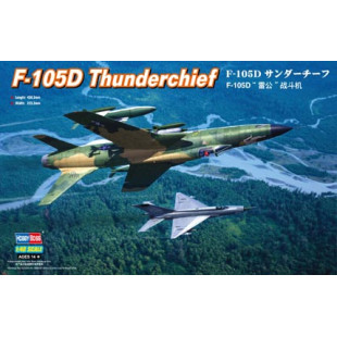Republic F-105D Thunderchief maquette 1/48 HOBBY BOSS