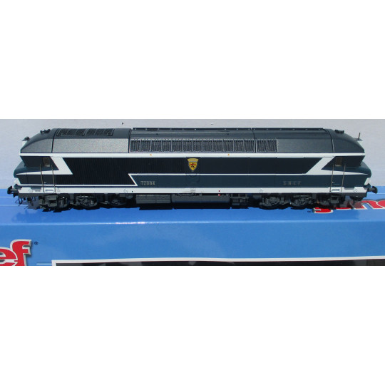 Locomotive diesel DIGITAL CC 72000 72084 SNCF 1/87 HO JOUEF