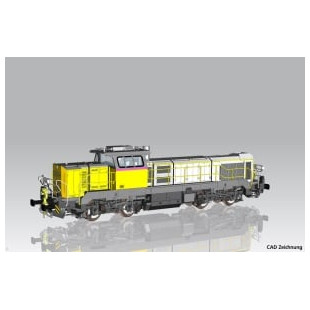 Locomotive diesel SNCF DE 18 BB 79000 679044 HO 1/87 PIKO Expert