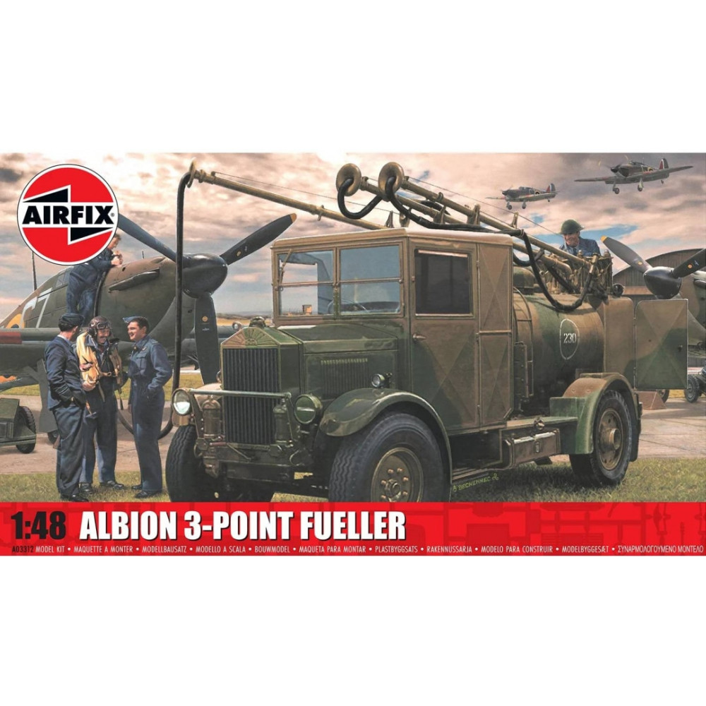 Camion citerne RAF WW2 Albion 3 maquette 1/48 AIRFIX