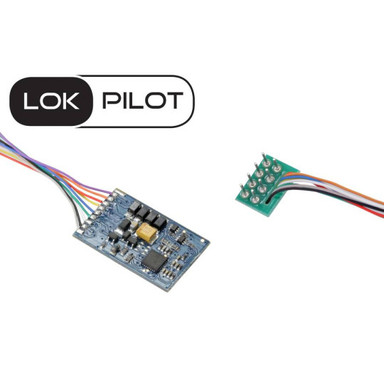 Décodeur LokPilot Basic DCC NEM652 8pins Trains HO  ESU