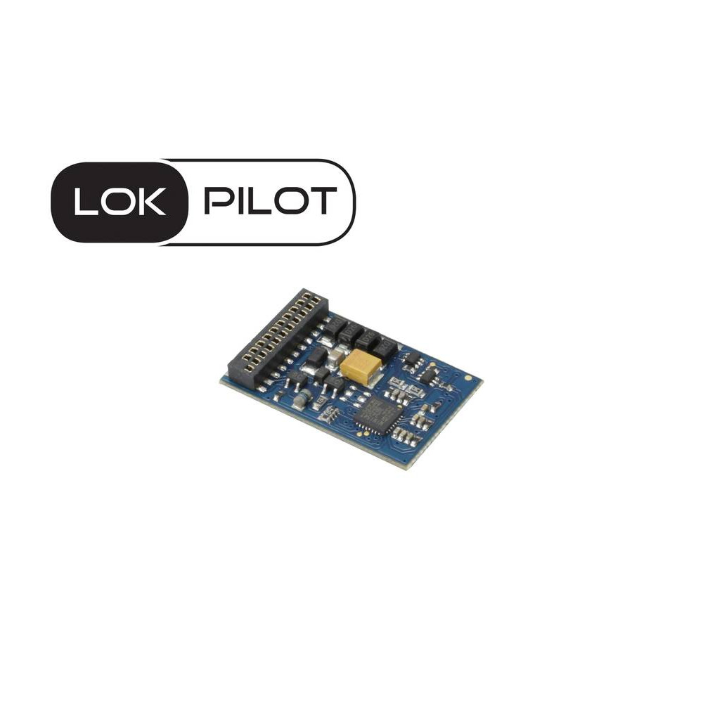 Décodeur LokPilot Basic DCC 21MTC NEM660 Trains HO  ESU