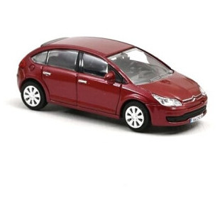 Citroën C4 berline rouge 2004 1/87 NOREV