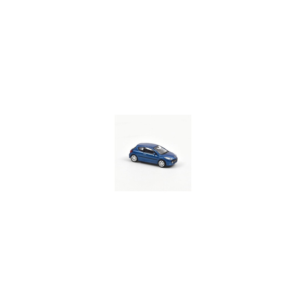 Peugeot 207 Premium pack Aegean Blue 2007 1/87 NOREV