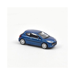 Peugeot 207 Premium pack Aegean Blue 2007 1/87 NOREV