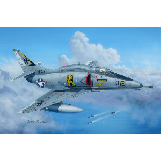 Avion Douglas A-4F SKYHAWK maquette 1/48 HOBBY BOSS