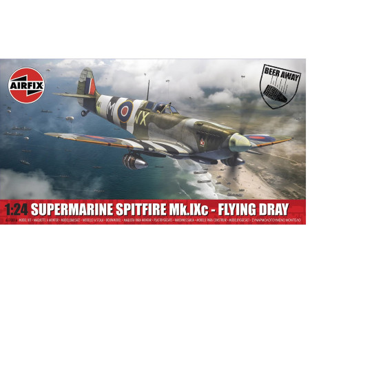 Supermarine SPITFIRE Mk. IXc "Flying Dray" maquette 1/24 AIRFIX