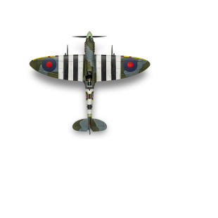 Supermarine SPITFIRE Mk. IXc "Flying Dray" maquette 1/24 AIRFIX