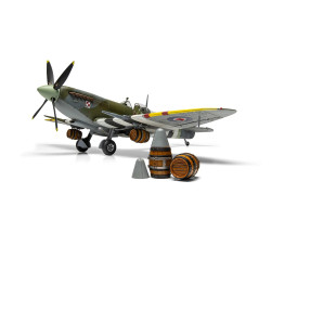 Supermarine SPITFIRE Mk. IXc "Flying Dray" maquette 1/24 AIRFIX