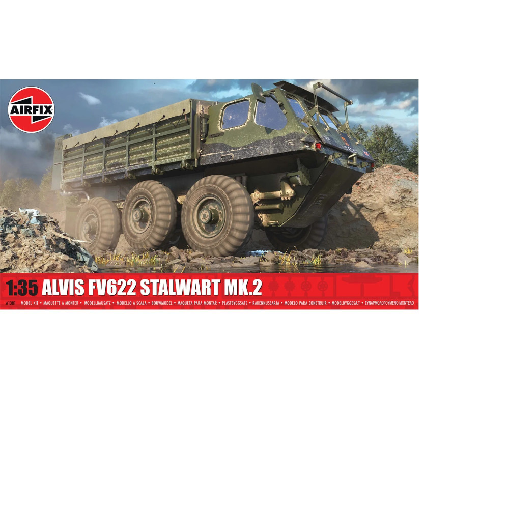 Camion blindé Alvis FV622 Stalwart Mk.2 maquette 1/35 AIRFIX