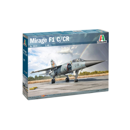 Dassault MIRAGE F1 C CR maquette 1/48 ITALERI